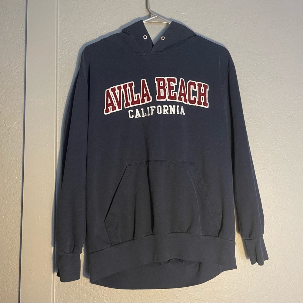 Avila Beach blue hoodie